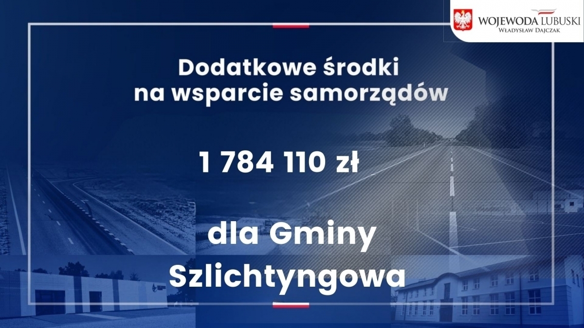 Kolejny zastrzyk gotówki od rządu. Ile dostanie Wschowa Sława Szlichtyngowa oraz Powiat Wschowski