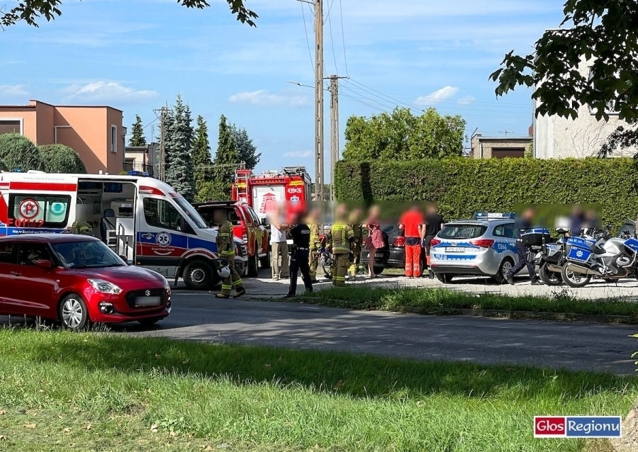 Potrącenie kobiety na ulicy Wolsztyńskiej we Wschowie