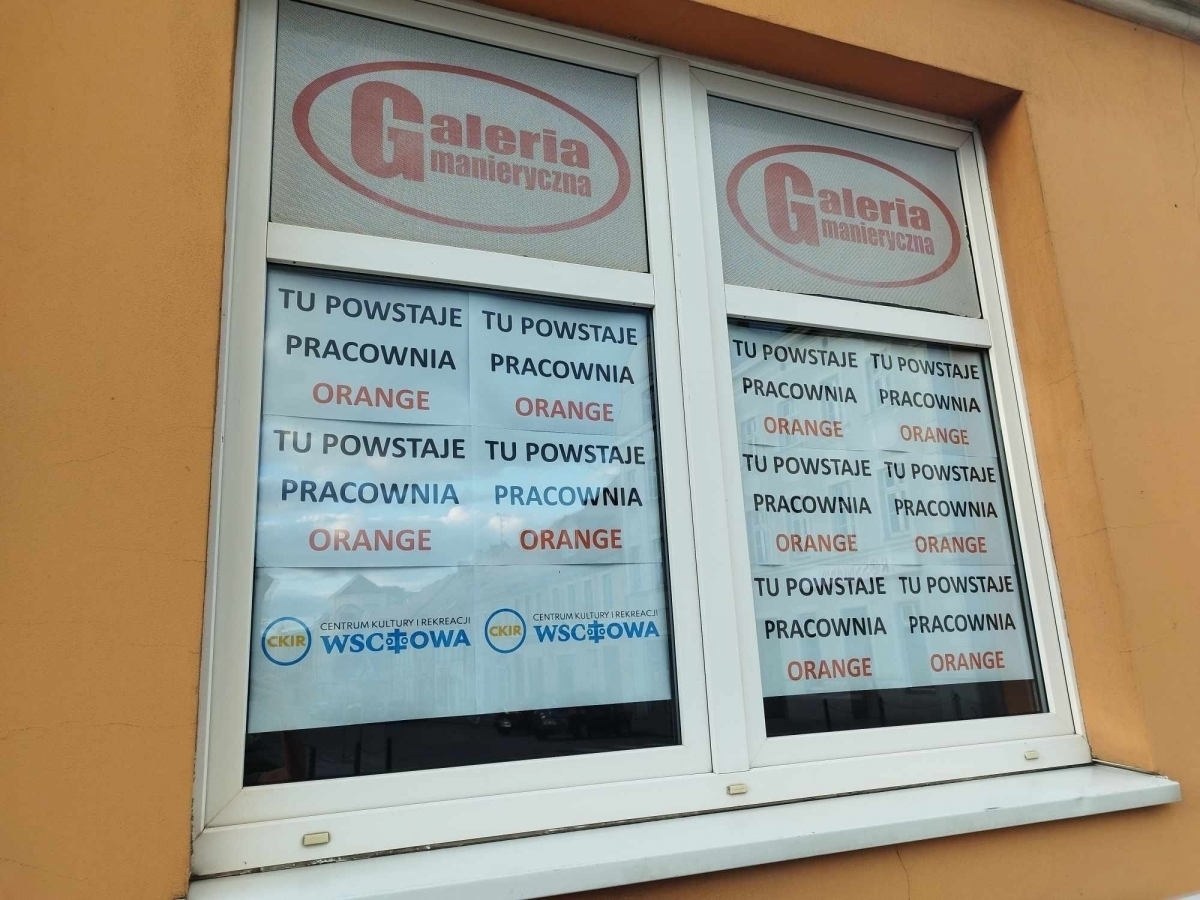 Trwają prace nad Pracownią Orange w CKiR we Wschowie FOTO