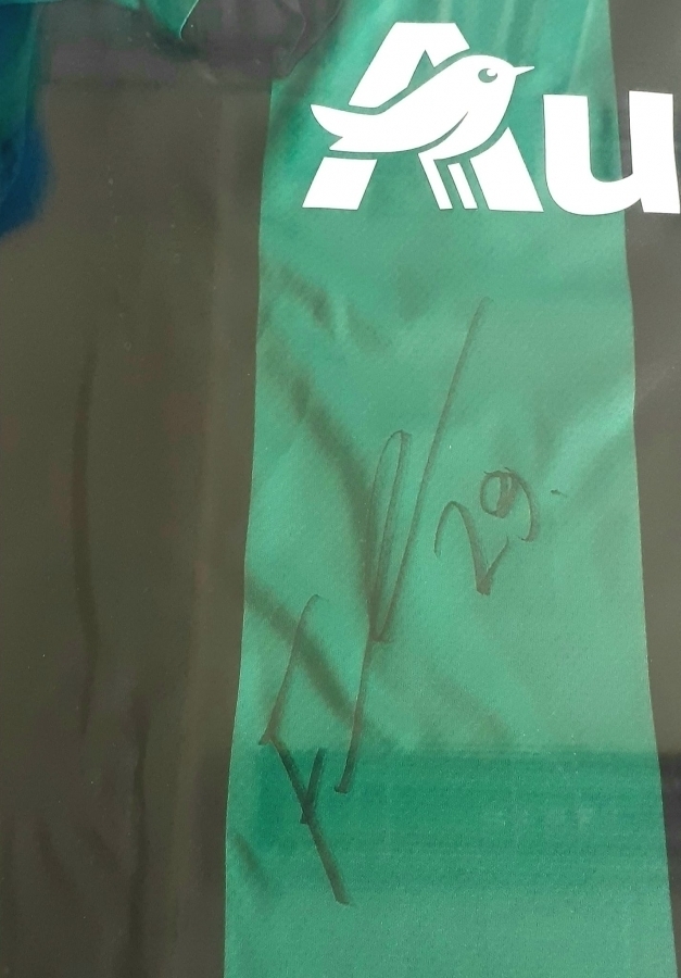 Do zgarnięcia koszulka P. Frankowskiego z autografem Trwa licytacja na rzecz SOSW we Wschowie