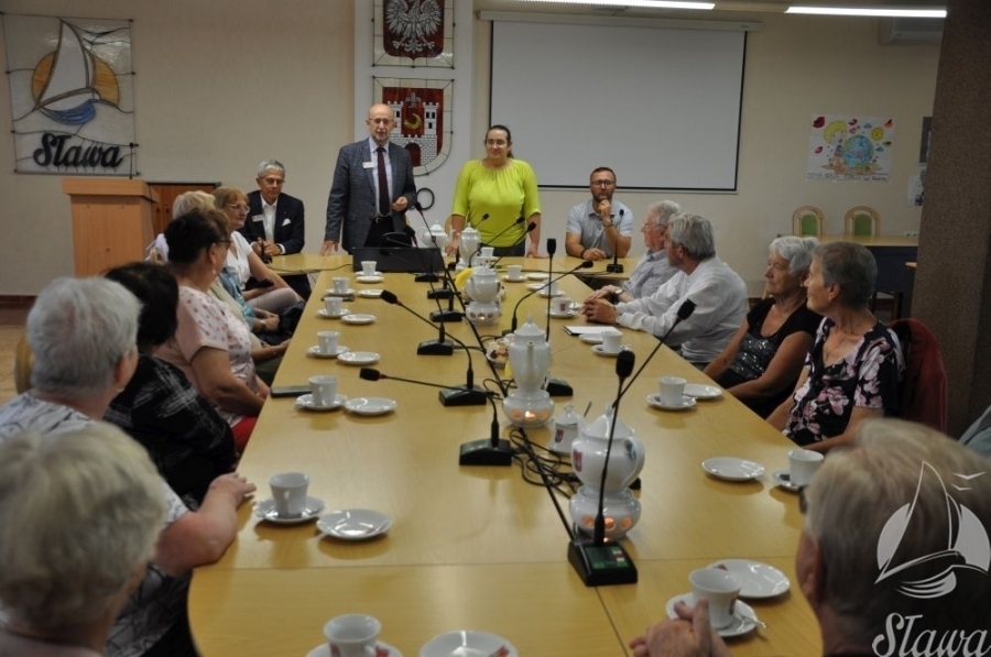 Seniorzy z Luckau przyjechali do Sławy FOTO