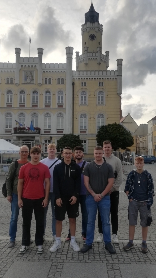 Uczniowie z Niemiec przyjechali do Polski. Wystartowały staże zagraniczne w Staszicu
