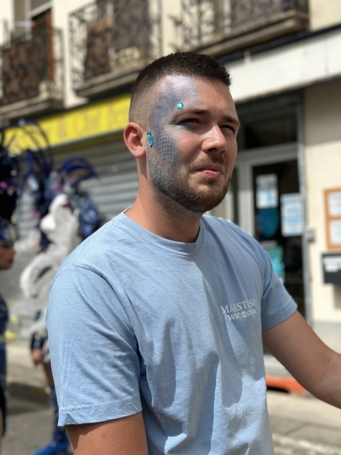 Orkiestra Maestoso i Mażoretki z Leszna we Francji FOTO