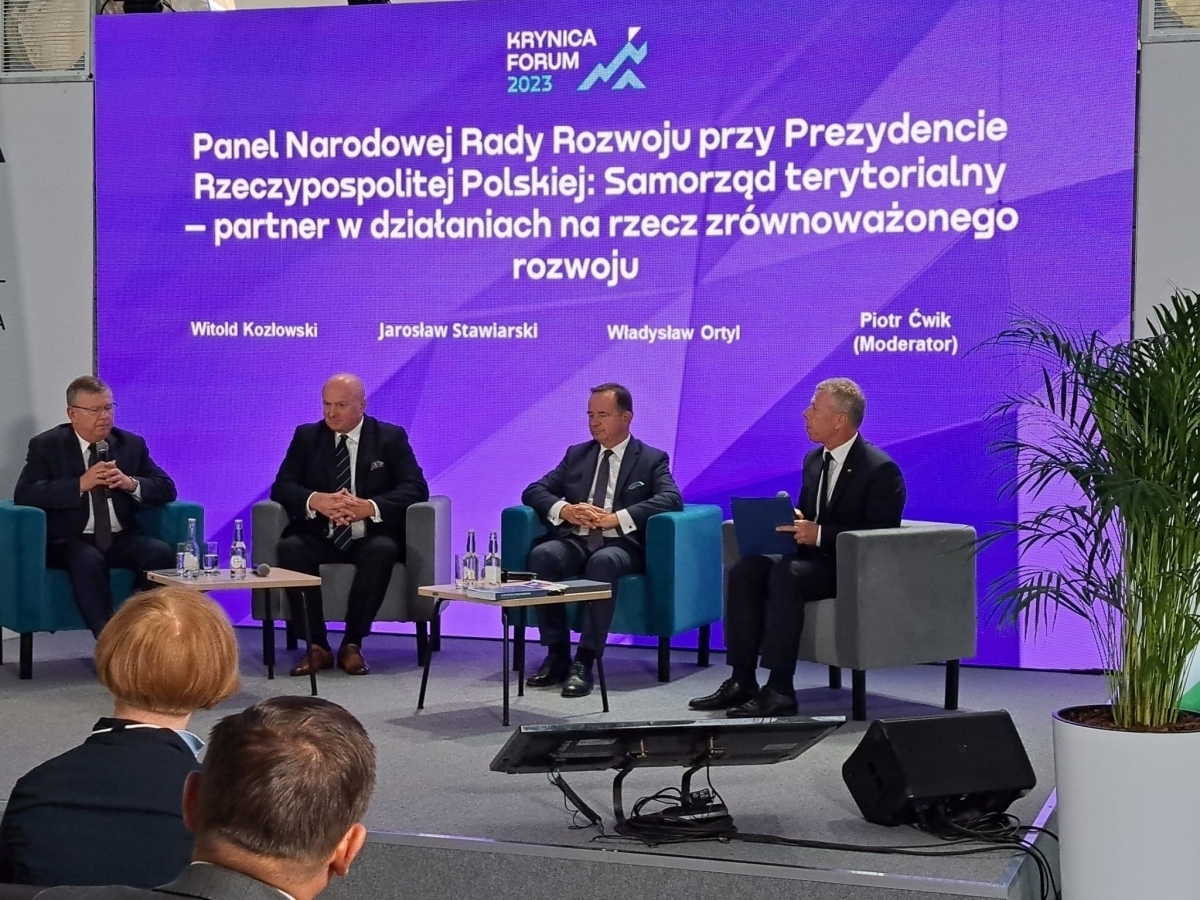 Starosta Wschowski na Krynica Forum 2023