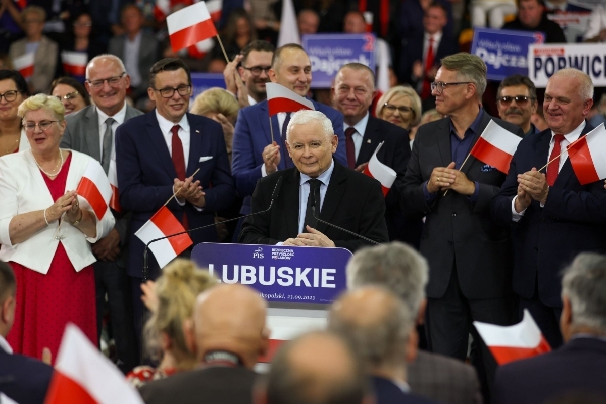 Jarosław Kaczyński ostrzega przed niemieckimi porządkami Donalda Tuska
