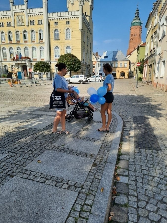 Promowały rodzicielstwo zastępcze na ulicach Wschowy Sławy i Szlichtyngowej