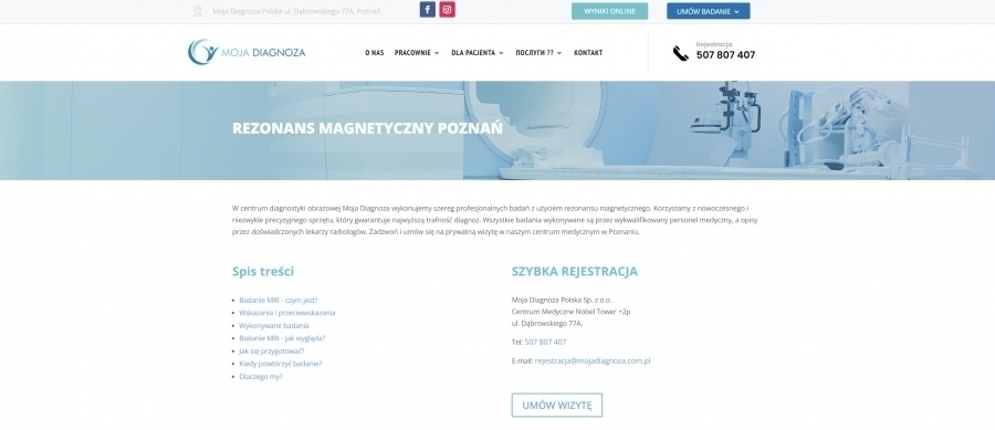 Co to jest kontrast w badaniu rezonansem magnetycznym