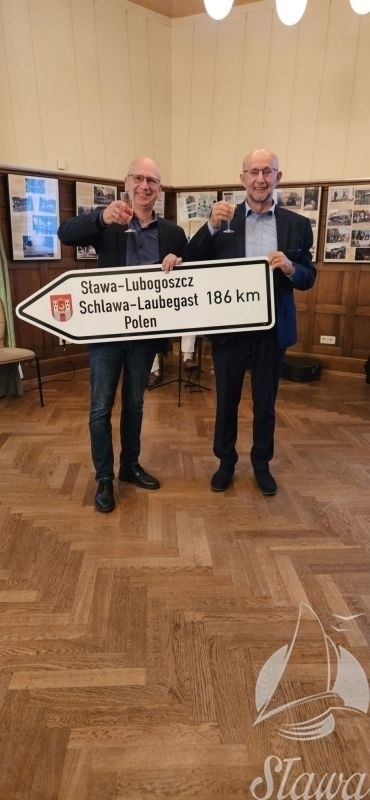 Wizyta delegacji sławskiego samorządu w Dreźnie