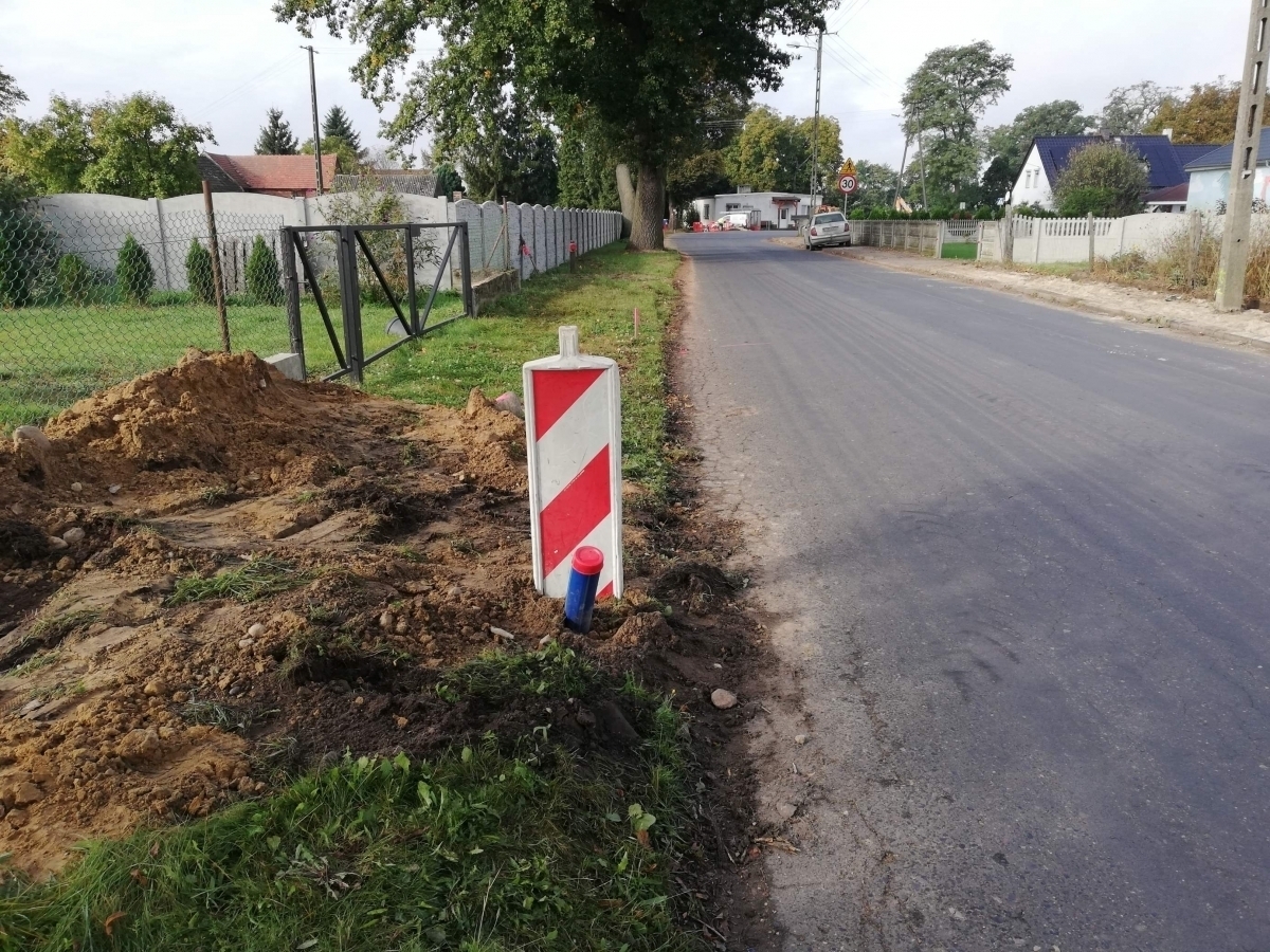 Rozpoczęcie budowy kanalizacji sanitarnej w Małych Drzewcach