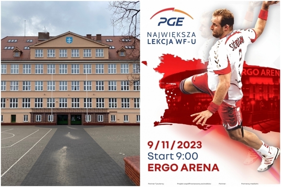 Uczniowie Dwójki jadądo Gdańska. Na Ergo Arenie czeka ich największa lekcja WF-u