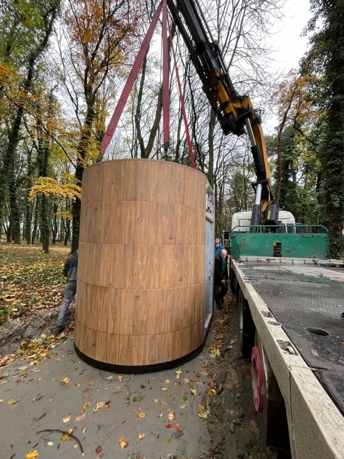 Park Wolsztyński zyskał nowe wiaty i nowoczesnątoaletę