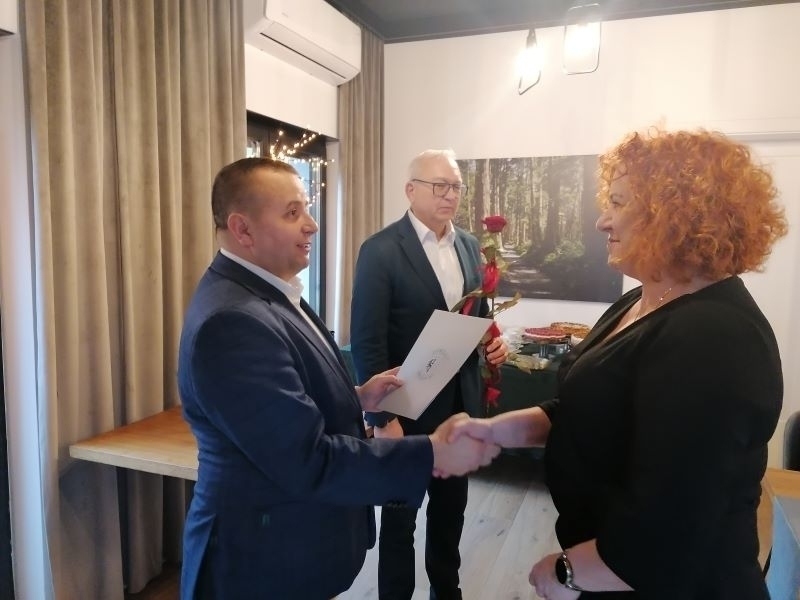 Były kwiaty i podziękowania. DzieńPracownika Socjalnego