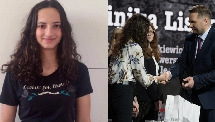 Dominika Liszkiewicz zwycięża w konkursie „Polskie Serce Pękło. Katyń 1940”