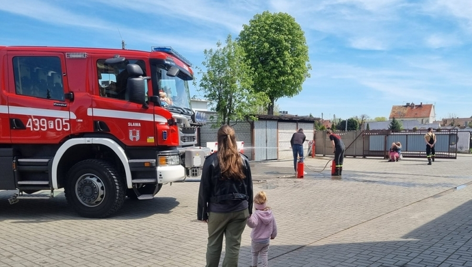 OSP Sława otworzyło remizę dla zwiedzających