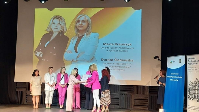 Przedszkole z Jędrzychowic oraz „Piątka” ze Wschowy wyróżnione na  I Lubuskim Kongresie Dwujęzyczności