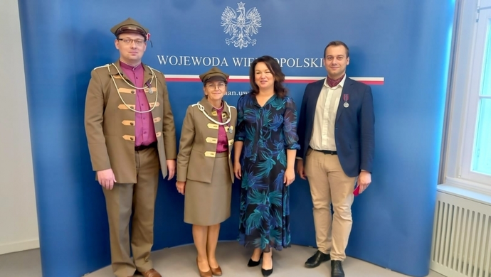 Dyrektor MZW Damian Małecki wyróżniony medalem „Pro Patria”