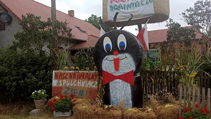 Konkurs „Najpiękniej udekorowaną zagrodę dożynkową” dla mieszkańców Sołectwa Stare Drzewce