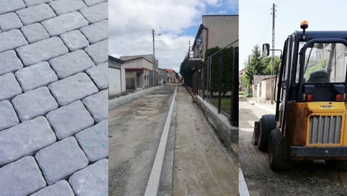 Przebudowa ulic w Szlichtyngowej w zaawansowanej fazie (FOTO)