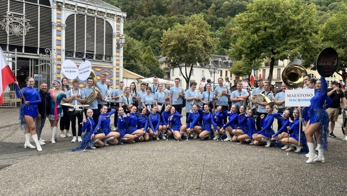 Orkiestra Maestoso i Mażoretki z Leszna we Francji (FOTO)