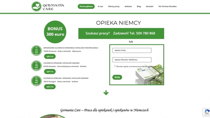 Porównanie pracy w charakterze opiekunki osób starszych między Niemcami a innymi krajami europejskimi