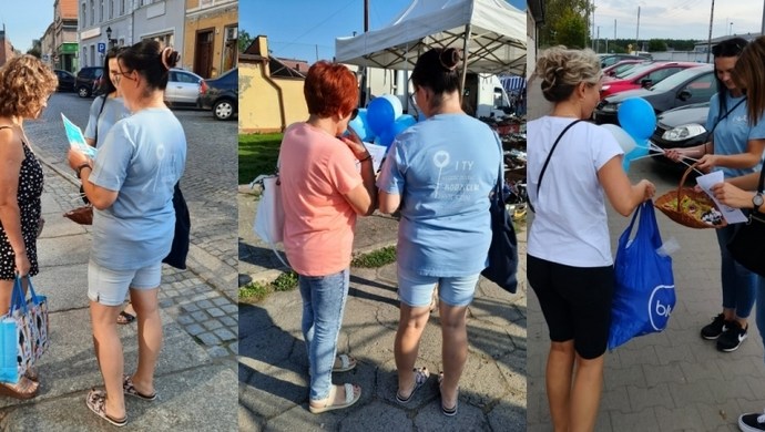 Promowały rodzicielstwo zastępcze na ulicach Wschowy, Sławy i Szlichtyngowej