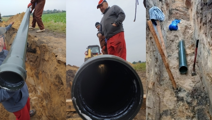 W Dryżynie rozpoczęła się przebudowa sieci wodociągowej (FOTO)