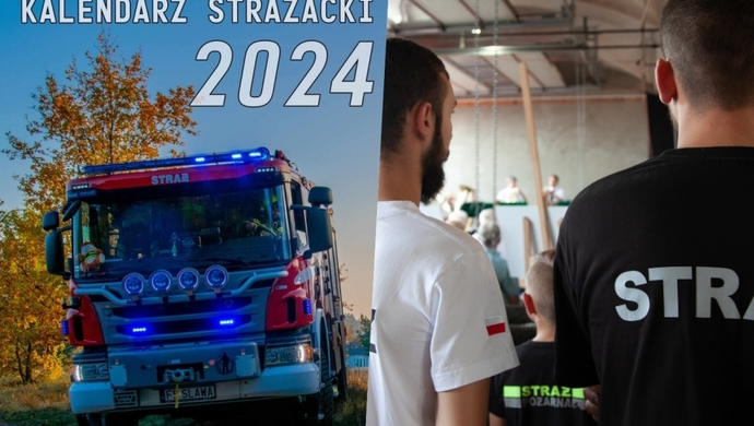 Strażacy ze Sławy ruszają z akcją! „Kalendarz to już tradycja”