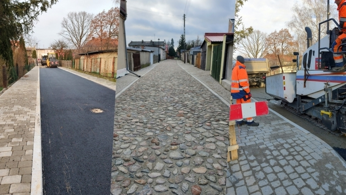 Przebudowa ul. Cichej i Sienkiewicza na finiszu (ZDJĘCIA)