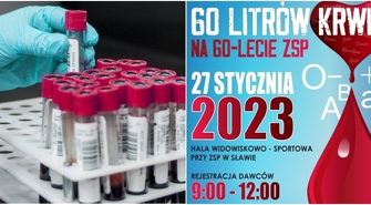 Bezcenna krew na 60-lecie ZSP w Sławie