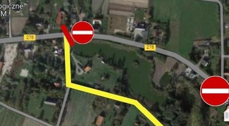Uwaga kierowcy: czasowe wyłączenie drogi w Tylewicach i na Przyczynie Górnej!