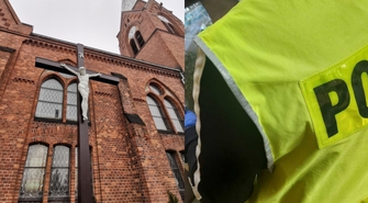 30-latek strzelał do figury Jezusa.