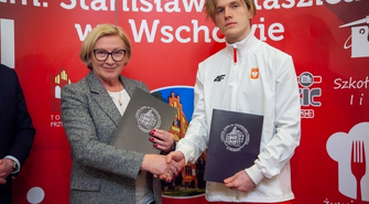 Radna Sejmiku Województwa Lubuskiego wspiera sportowy talent ze Wschowy