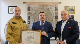 Podziękowali Staroście Wschowskiemu za wsparcie