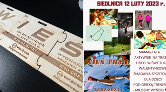 Walentynkowy bieg w Siedlnicy.