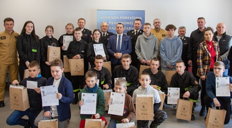 Oto młodzi eksperci od pożarnictwa