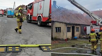 Pożar w Krzepielowie - strażacy opanowali już sytuację (FOTO)