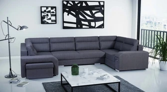 Jak urządzić wnętrze z narożnikiem w kształcie litery U