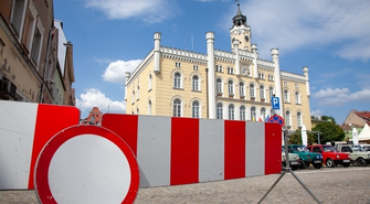 Zmiana organizacji ruchu na Wschowskim Rynku