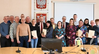 Burmistrz Sławy wyróżnił Sołtysów (FOTO)