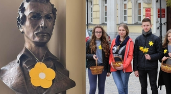 Licealiści z Zana będą rozdawać papierowe żonkile 