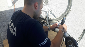 Komenda Powiatowa Policji we Wschowie organizuje akcję znakowania rowerów 