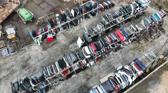 Gmina Wschowa: Kontrola WIOŚ ujawniła nielegalny demontaż pojazdów