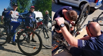 Znakowali rowery w Sławie - kiedy następna akcja policji?