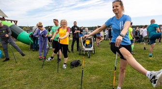 Wschowa: Nordic Walking dla seniorów w Parku Wolsztyńskim