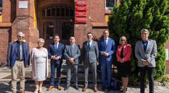 Konferencja z okazji zakończenia inwestycji w I ZS we Wschowie (VIDEO)