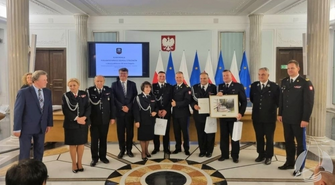 Sławscy strażacy w Sejmie RP (FOTO)