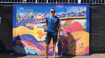 Sukces Kamila Kurpisza na zawodach Enea Bydgoszcz Triathlon (FOTO)