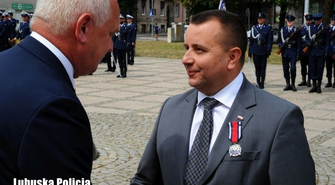 W Gorzowie Wlkp. odbyły się wojewódzkie obchody Święta Policji. Wśród odznaczonych Starosta Wschowski