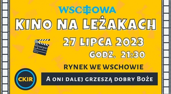 Kino na leżakach pod gwiazdami we Wschowie – niecodzienny seans czeka mieszkańców!