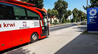 KPP Wschowa zaprasza na sierpniową zbiórkę krwi